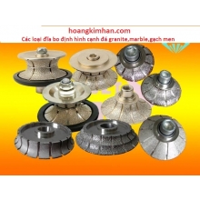 Đĩa cắt , đĩa mài tạo định hình trên cạnh đá